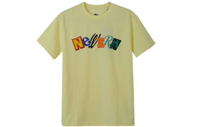 New Era T Shirt Unisex Yellow Green