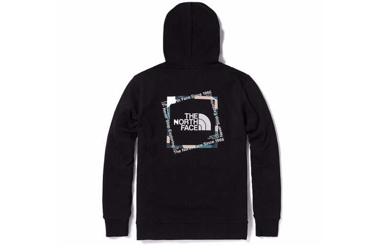 THE NORTH FACE Sweatshirts Unisex Black Hooded Moderate Regular