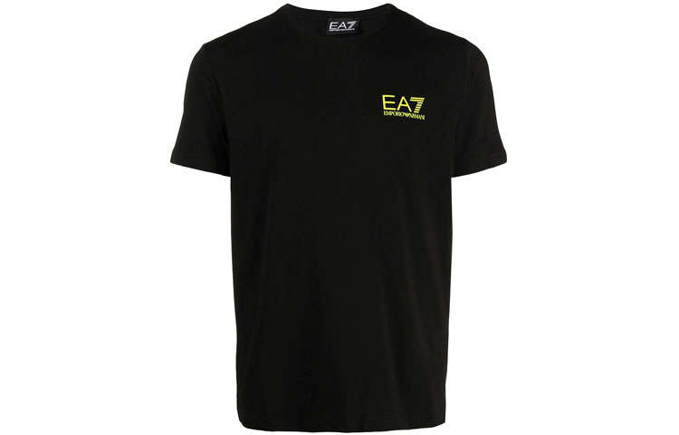 EMPORIO ARMANI EA7 SS21 T Shirt Men's Black