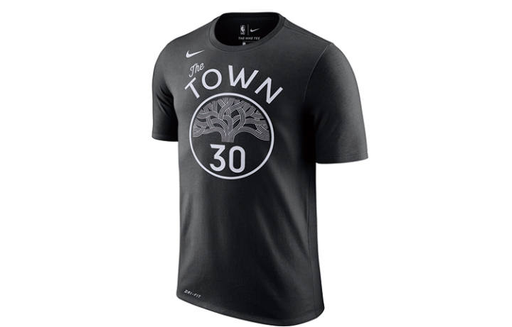 Nike Nike T Shirts Men's Black Crew Neck Moderate Straight Fit
