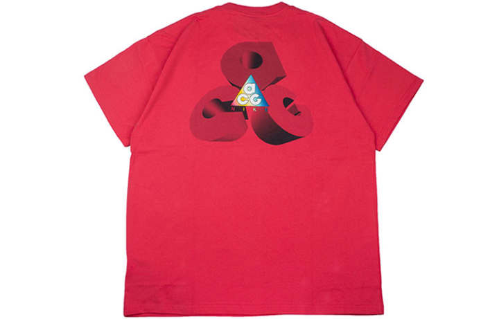 Nike Nike ACG Drop Shoulder Sleeve T-Shirt Men's Red