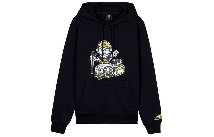 New Balance New Balance Print Sweatshirt Men's Black