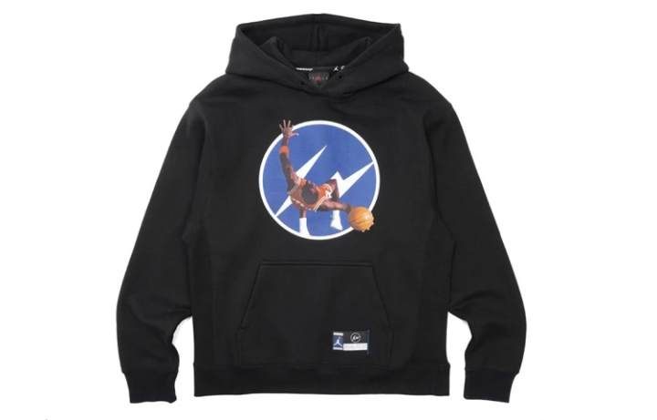 Jordan Air Jordan X Fragment Image Pullover Hoodie