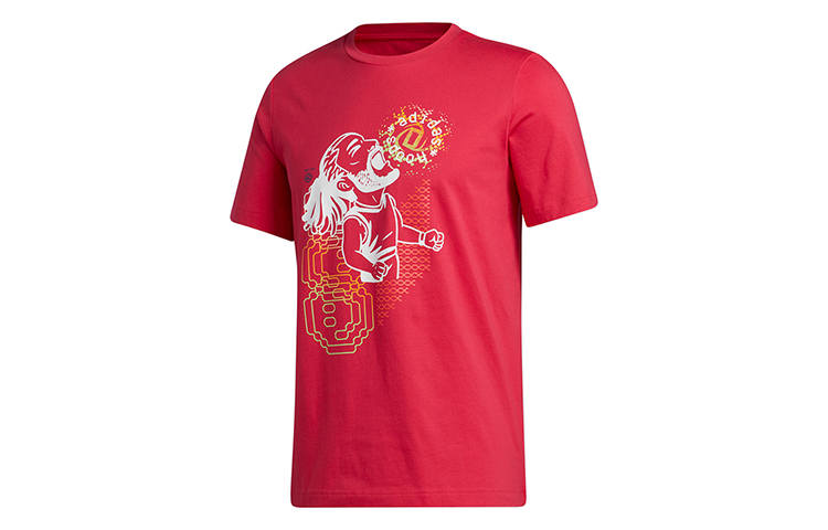 Adidas Adidas T Shirts Men's Energy Powder Crew Neck Moderate Straight Fit