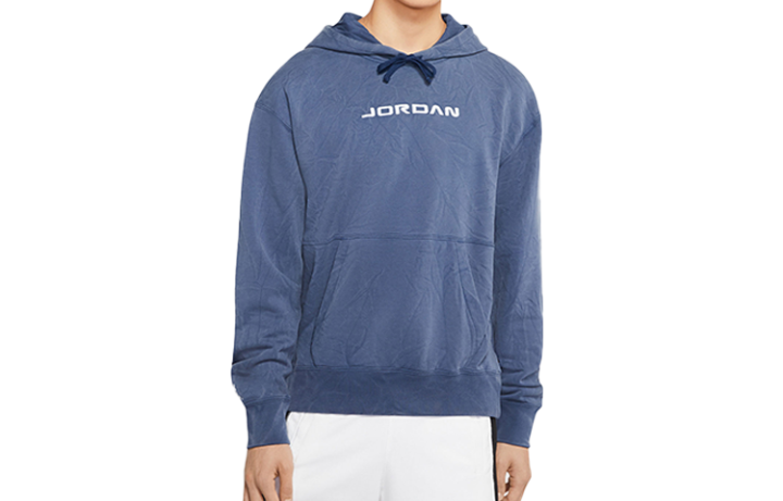 Jordan Jordan 13 Legacy Sweatshirts Men's Light Azure Blue Hooded Moderate Regular