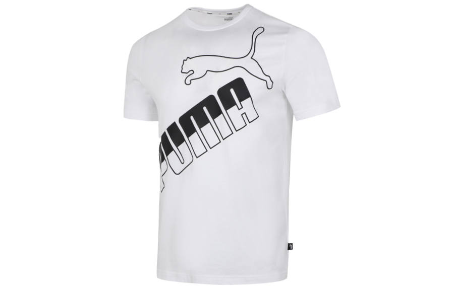 PUMA Set in Sleeve T Shirt Men's White