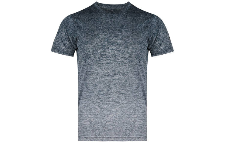 Adidas Adidas T Shirts Men's Indigo White Crew Neck Moderate Straight Fit