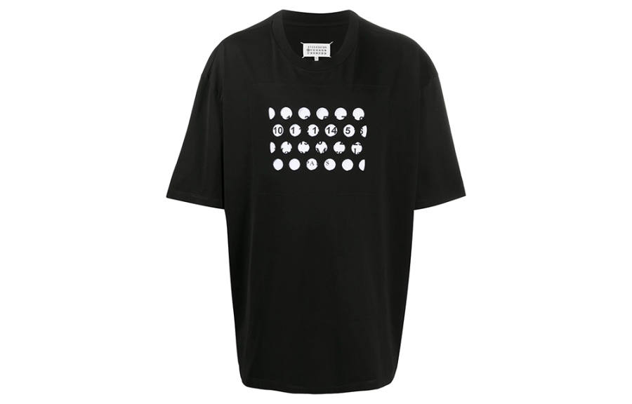 Maison Margiela Logo Printed Crewneck T-Shirt