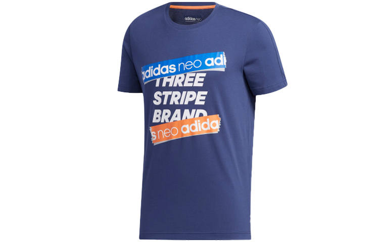 Adidas Neo T Shirt Men's Tech Indigo
