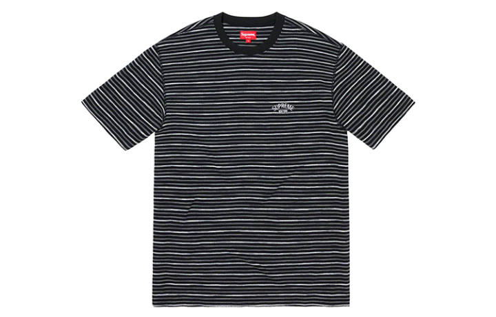 Supreme Supreme Stripe Thermal S/S Top