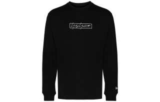 Yohji Yamamoto X New Era T Shirts Unisex Black Crew Neck Moderate Straight Fit