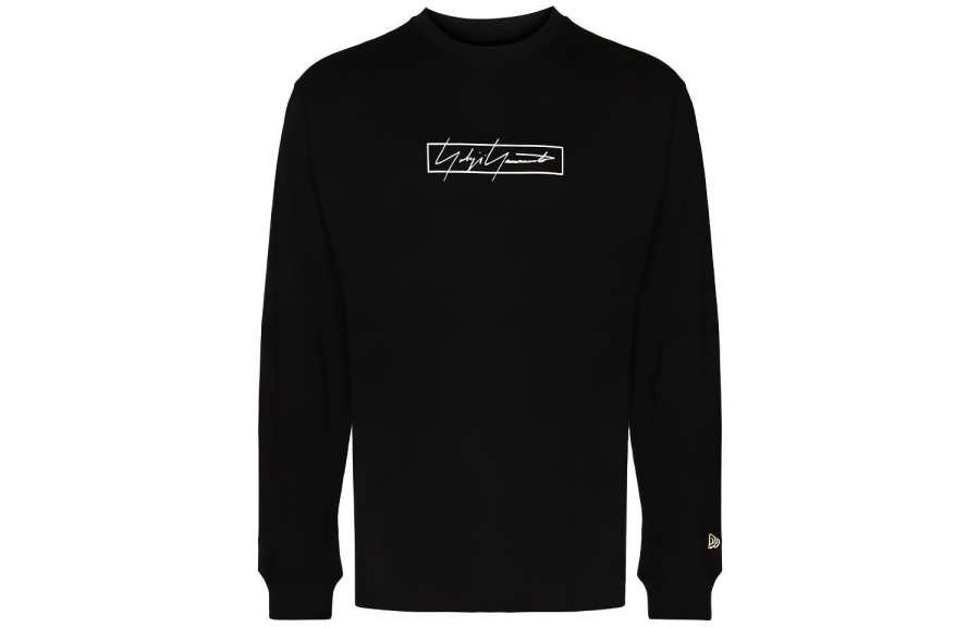 Yohji Yamamoto Yohji Yamamoto X New Era T Shirts Unisex Black Crew Neck Moderate Straight Fit