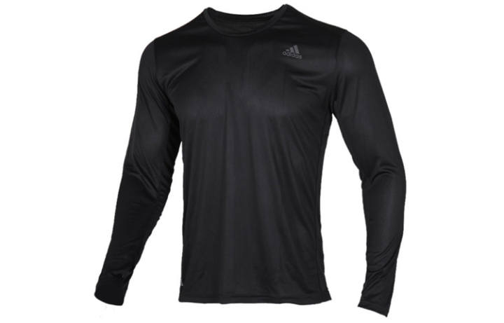 Adidas Adidas T Shirts Men's Black Crew Neck Moderate Straight Fit
