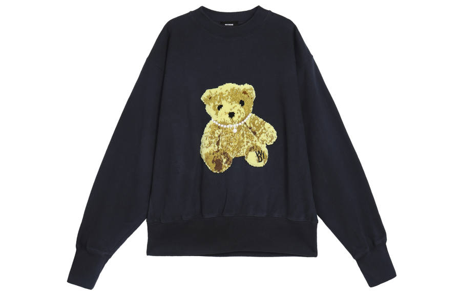 WE11DONE WE11DONE Sweatshirt Unisex Navy Blue