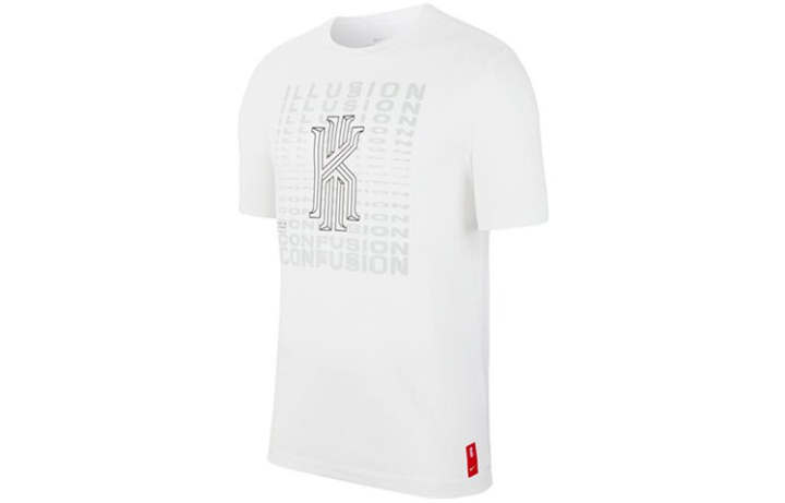Nike Nike T Shirts Men's White Crew Neck Moderate Straight Fit