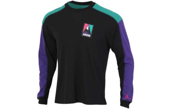 Jordan Jordan Sweatshirts Men's Black Crew Neck Moderate Regular