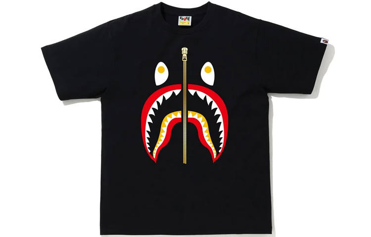 A BATHING APE Bape Colors Shark T Shirt
