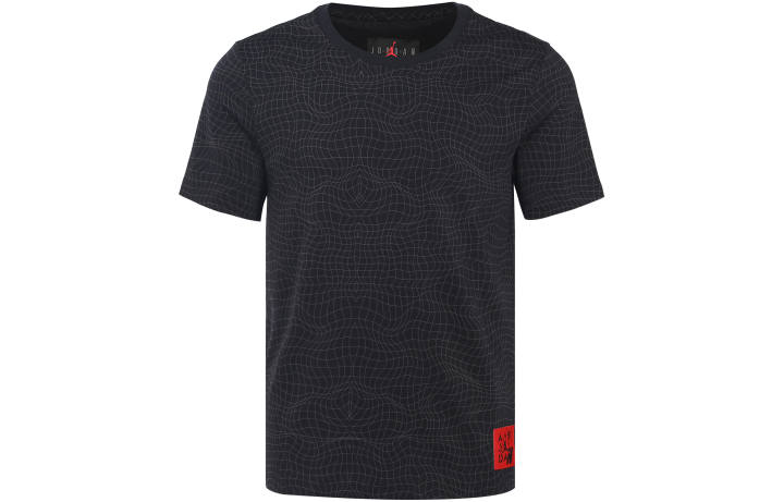 Jordan Jordan Set in Sleeve T Shirt Men's Black