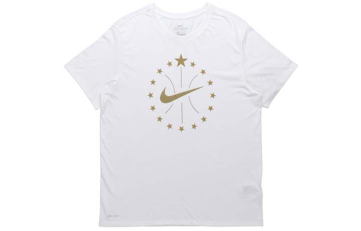 Nike Nike T Shirts Men's Crew Neck Moderate Straight Fit
