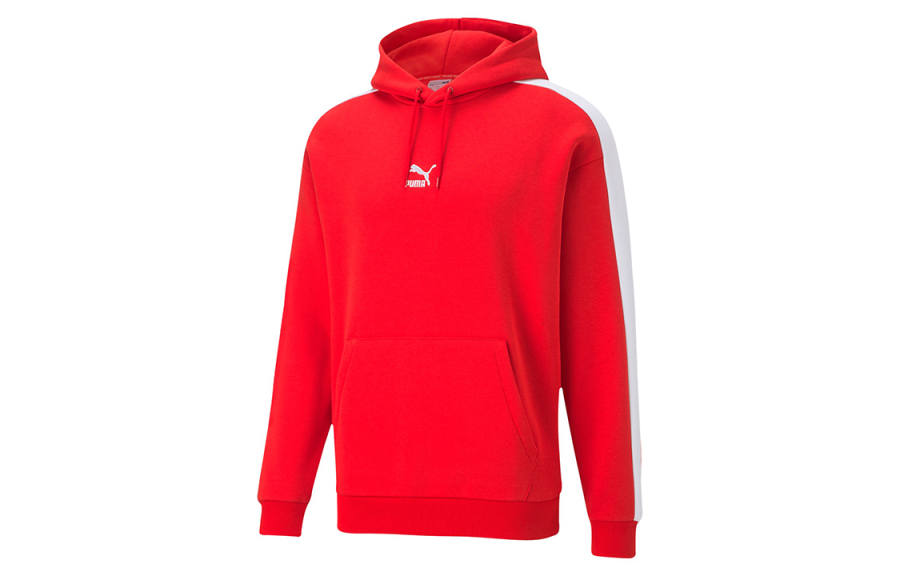 PUMA PUMA ICONIC T7 Sweatshirt Men's Bright Red