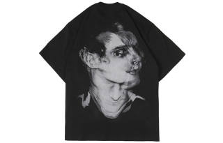 PCLP Crew Neck Loose Fit Straight Fit Short Sleeved T Shirt Unisex