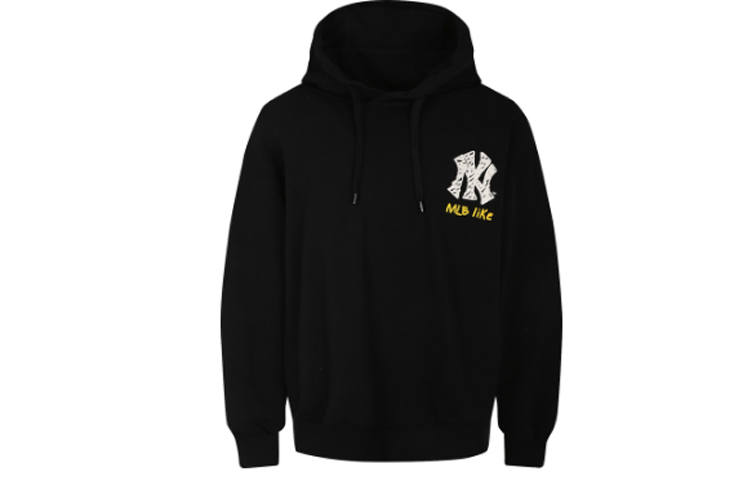 MLB MLB Like Series Sweatshirts Unisex Black Hooded Moderate Regular