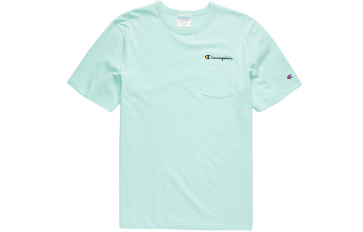 Champion Straight Fit T Shirt US Version Men's Mint Green