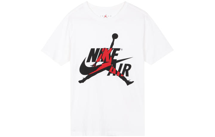 Jordan Jordan Jumpman T Shirts Men's White Crew Neck Moderate Straight Fit