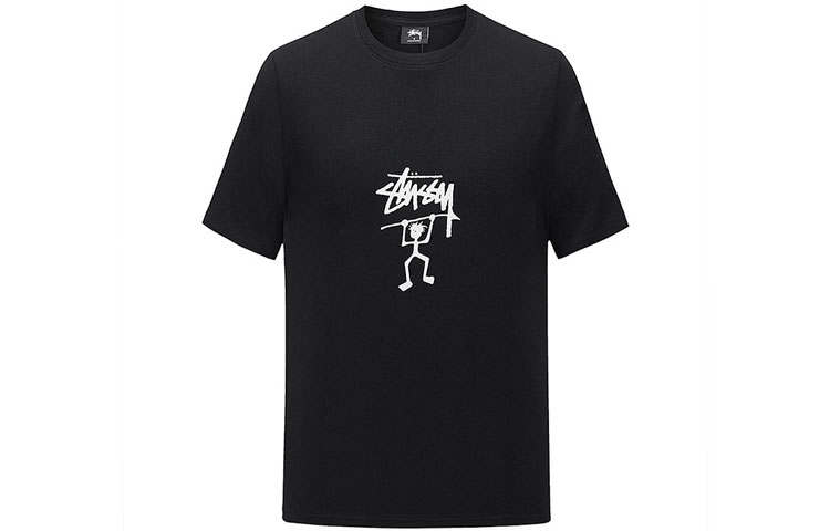 Stussy T Shirts Men's Crew Neck Moderate