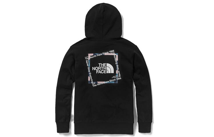 THE NORTH FACE Sweatshirts Unisex Black Hooded Moderate Regular