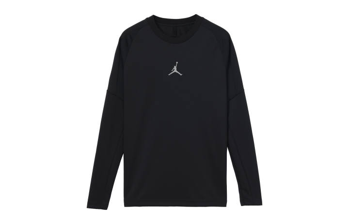 Jordan Jordan T Shirts Men's Black Crew Neck Moderate Straight Fit