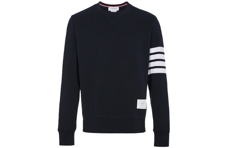 THOM BROWNE THOM BROWNE 4 Bar Crewneck Sweatshirt