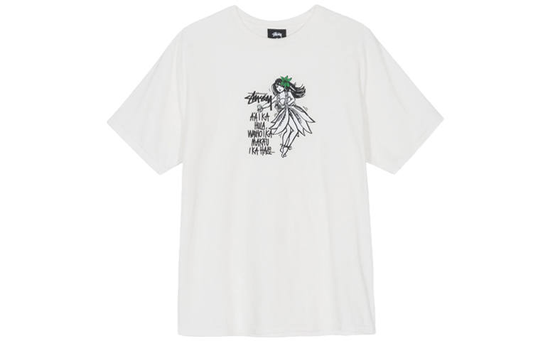 Stussy T Shirts Unisex Crew Neck Moderate Straight Fit