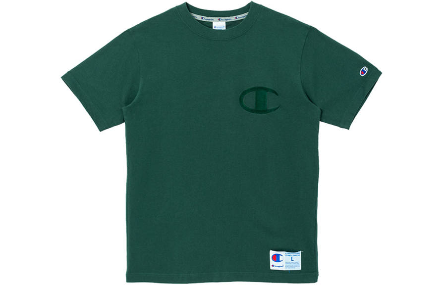 Champion T Shirt Japan Version Men's Dark Green