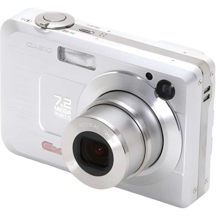 CASIO CASIO Z750 Digital Cameras CCD 7.41 Megapixels Single Point Autofocus, Telescopic Lens