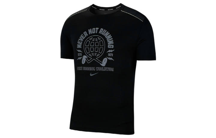 Nike Nike Set-in Sleeve T-Shirt Men's Black