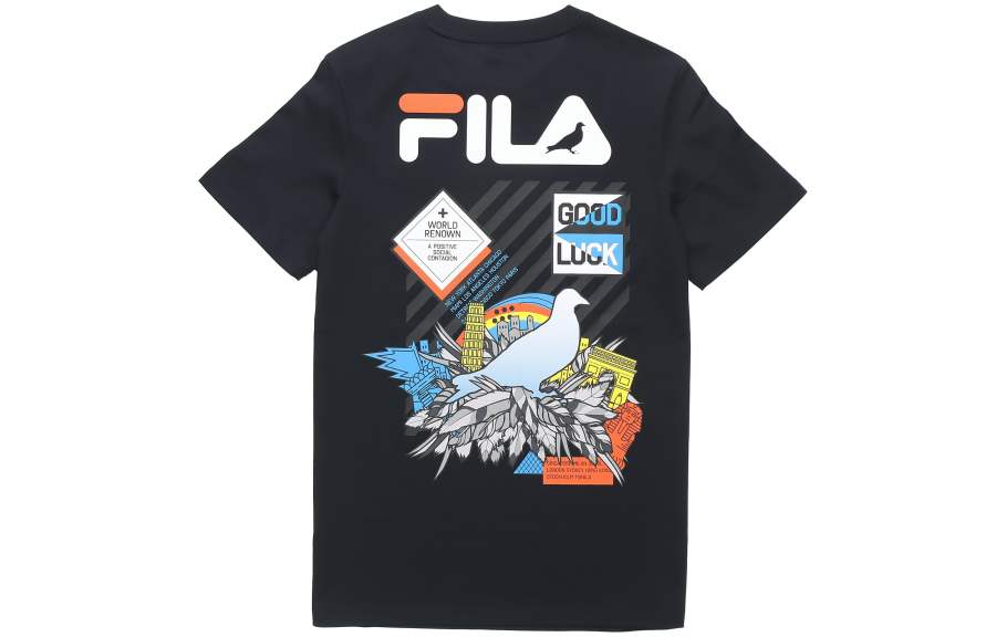 FILA FUSION x Staple T Shirt Men's Legend Blue