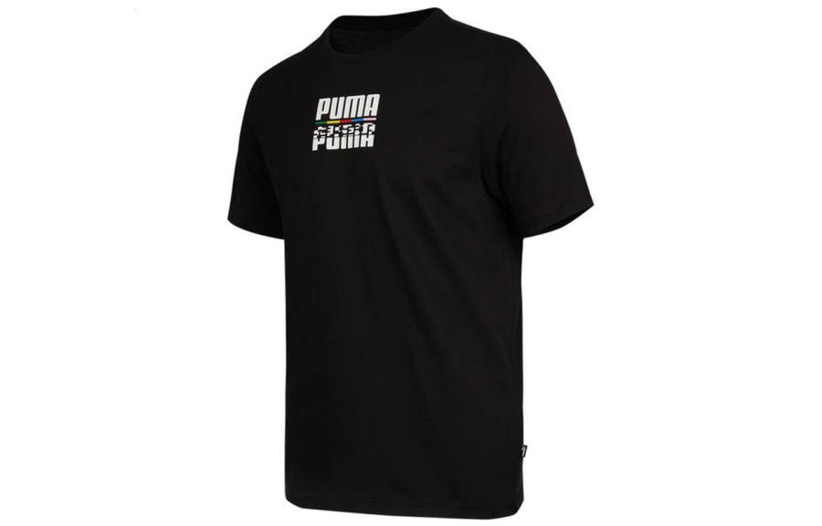 PUMA Set in Sleeve T Shirt Men's Black