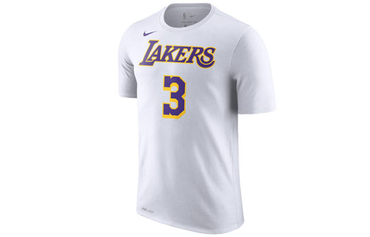 Nike Nike T Shirts Men's White Crew Neck Moderate Straight Fit