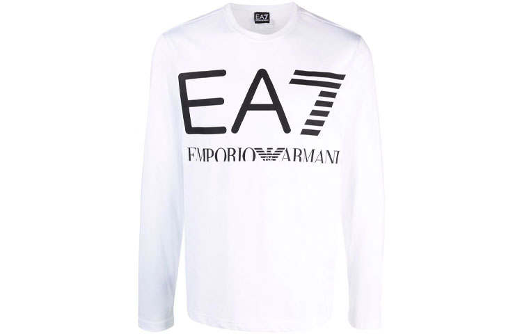 EMPORIO ARMANI T Shirts Men's White Crew Neck Moderate Other