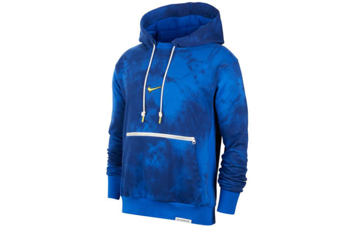 Nike Nike Sweatshirts Men's Blue Hooded Moderate Regular