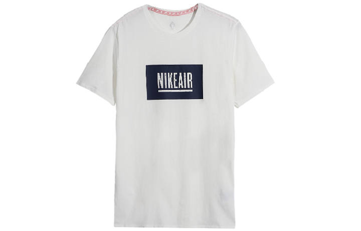 Nike Nike X Pigalle T Shirts Men's White Crew Neck Moderate Straight Fit