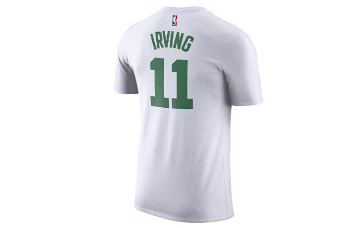 Nike Nike T Shirts Men's White Crew Neck Moderate Straight Fit