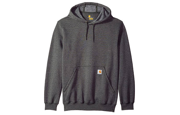 Carhartt K121 Basic Fleece Lined Casual Sports Workwear Pullover Hooded, Medium Weight LOOSE FIT Sweatshirt Unisex