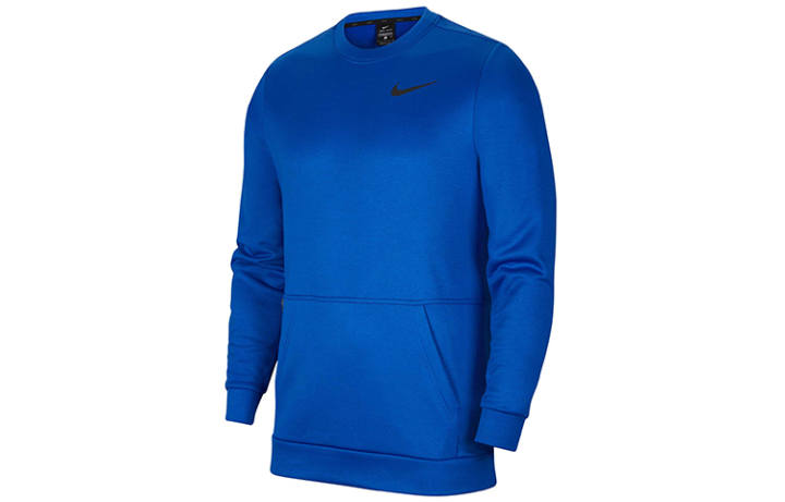 Nike Nike Sweatshirts Men's Blue Crew Neck Moderate Regular