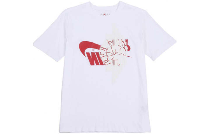 Jordan Jordan T Shirts Men's Crew Neck Moderate Straight Fit