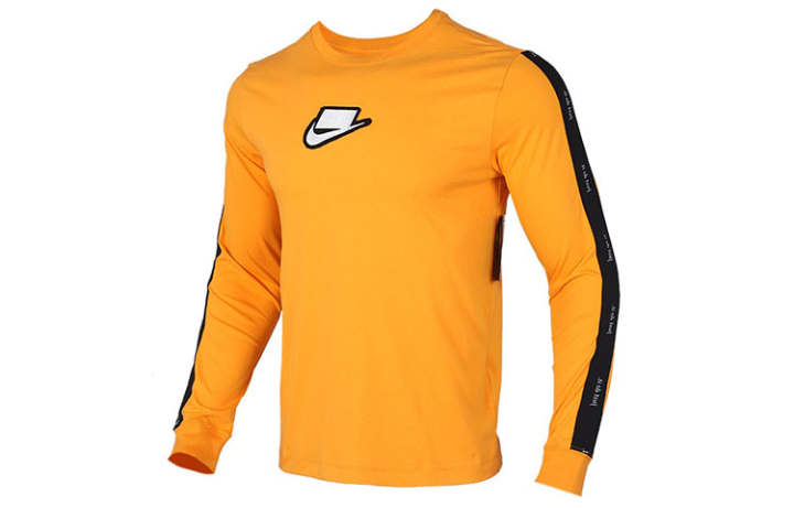 Nike Nike Set in Sleeve T Shirt Men's Yellow