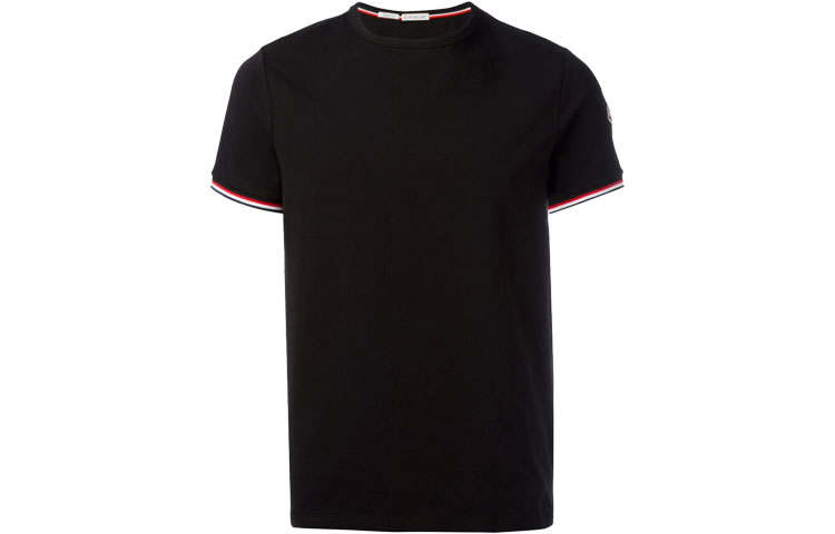 Moncler crew neck jersey T-shirt