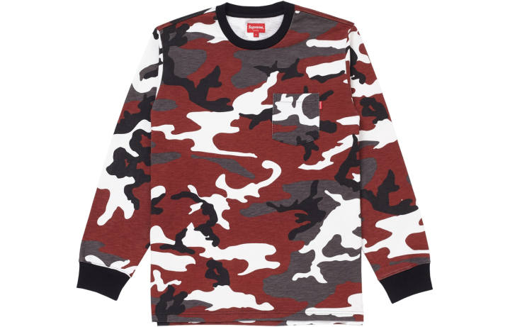 Supreme Supreme Long Sleeve Pocket T Shirt