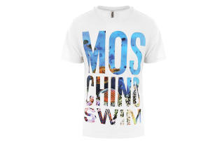 MOSCHINO T Shirts Men's Crew Neck Moderate Straight Fit
